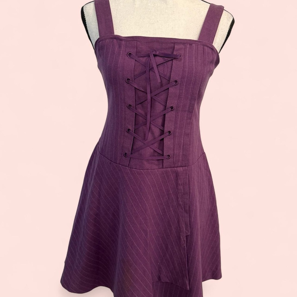 American Girl Doll Purple Dress